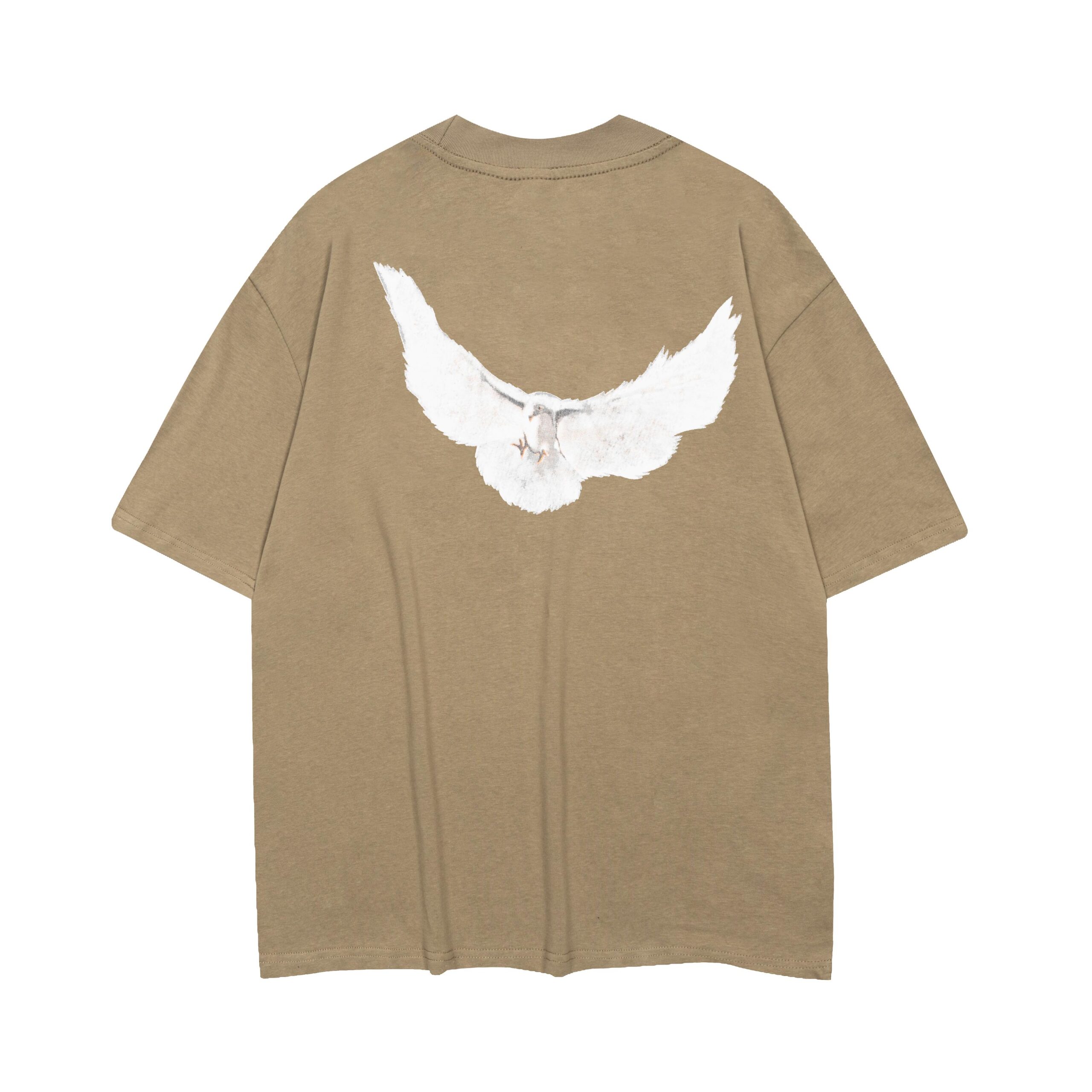 Kanye Dove Of Peace Season 6 YZY GAP T-Shirt Grey