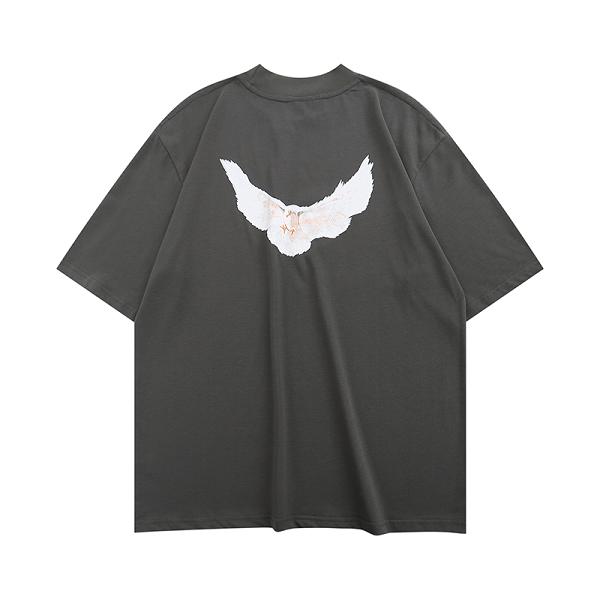 Kanye YZY GAP T-Shirt Dove Of Peace Season 6 Oversized Black